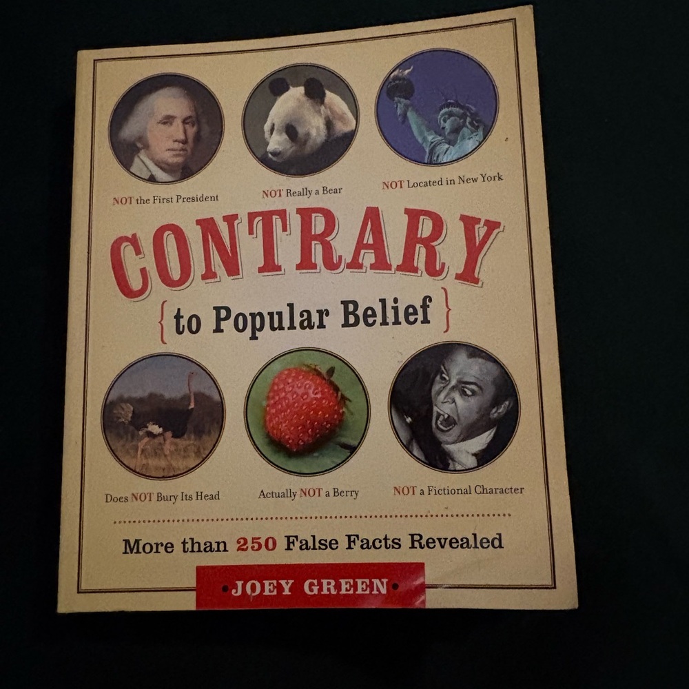 ✨ 5/$20 📚 Sale!! Bundle 5 books for $20 - Contrary to Popular Belief by Joey Gre